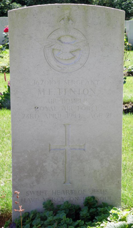 Sgt Maurice Fredrick Fenton<br/><br /><br />died April 23rd, 1944